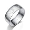 Titanium Steel Quran Messager Rings Muslim Religious Islamic Halal Words Men Women Vintage Bague Arabic God Ring