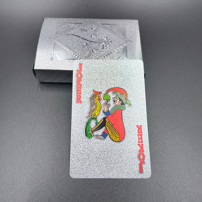 Kleur Zwart Goud Speelkaartspel Kaartgroep Waterdicht Pokerpak Magisch Dmagic Pakket Bordspel Geschenkcollectie