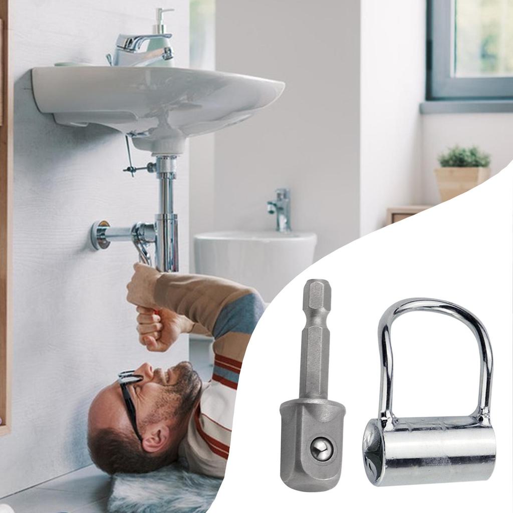 Angle Stop Tool Angle Stop-on Wrench Repair Hand Tool for Valve and Pipe Installation Removing Compression Ring Bathroom Toilet