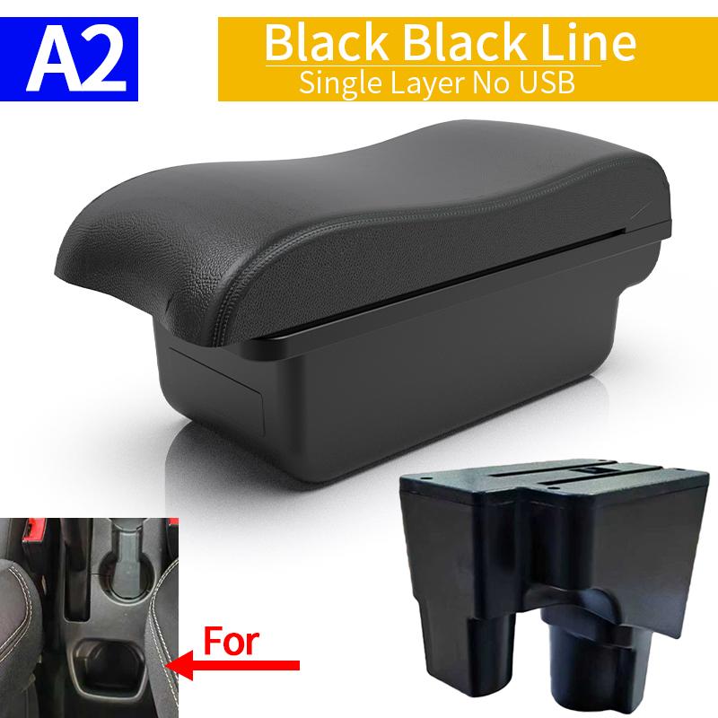 For Chevrolet SPIN car armrest box interior modification double-layer USB storage box center console car accessories elbow suppo