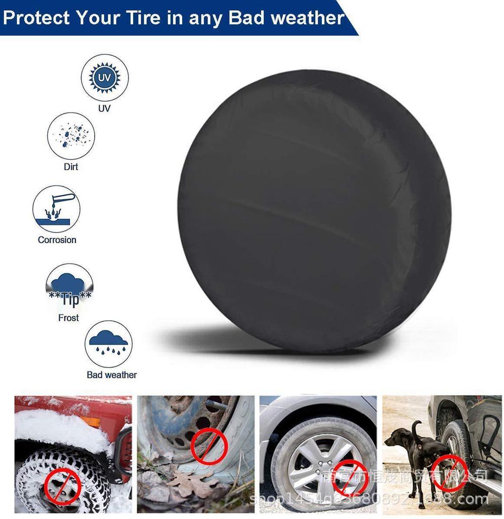 Exclusive Polyester Color Spare Tire Cover