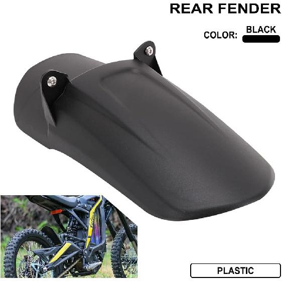 JFG RACING Sur Ron Rear Cushion Fender,Motorcycle Rear Cushion Fender Mudguard Plastic for Surron Sur Ron Light Bee X/S Segway X260 X160 Electric