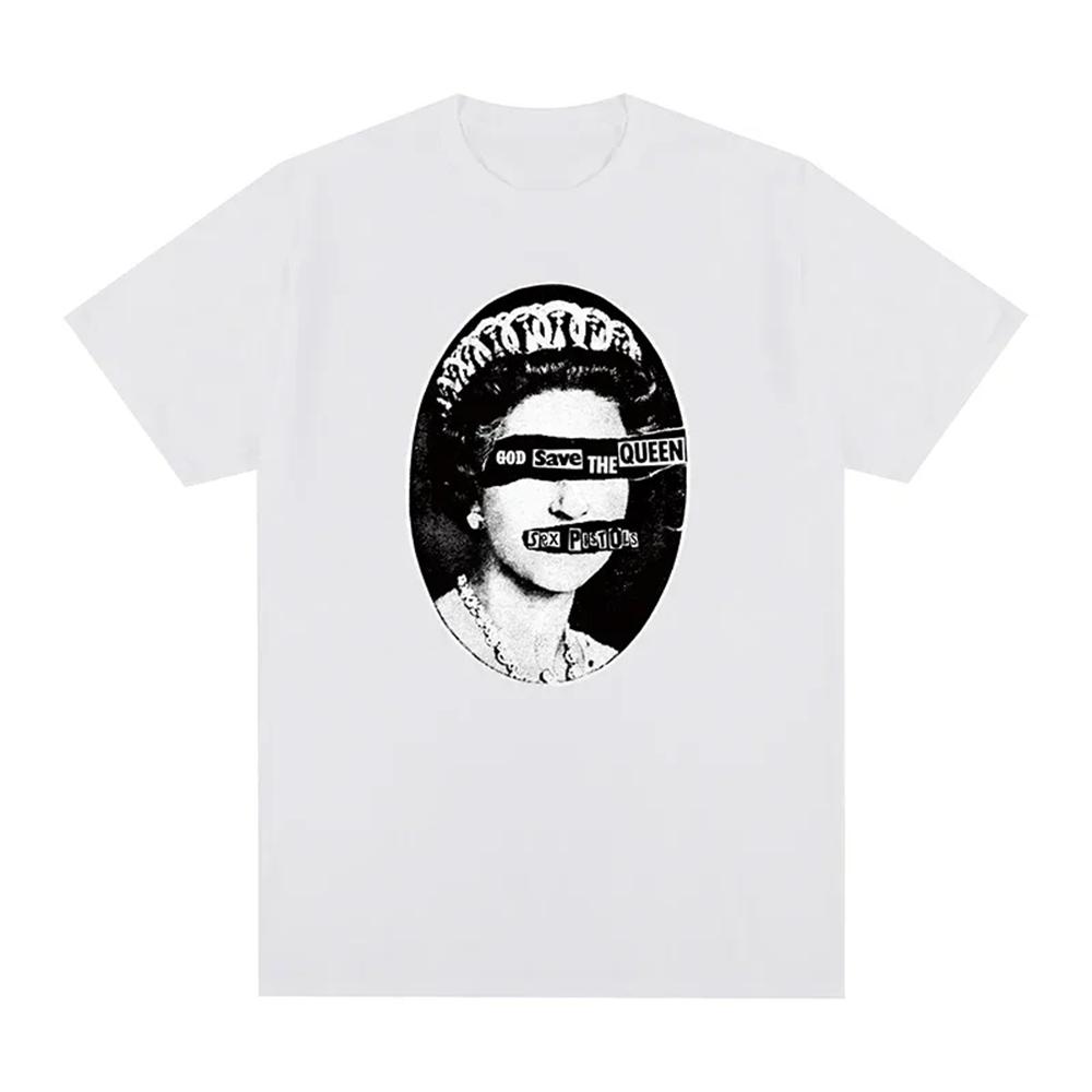 God Save The Queen Sex Pistols Tshirt Cotton Unisexs Tshirt New Tshirt Round Neck Tshirt Pure Cotton Tshirt Neutral 72471 S