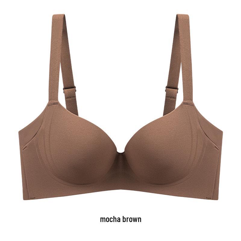3D Seamless Women s Anti-Sag Underwire Bra with Adjustable Side Support 34C