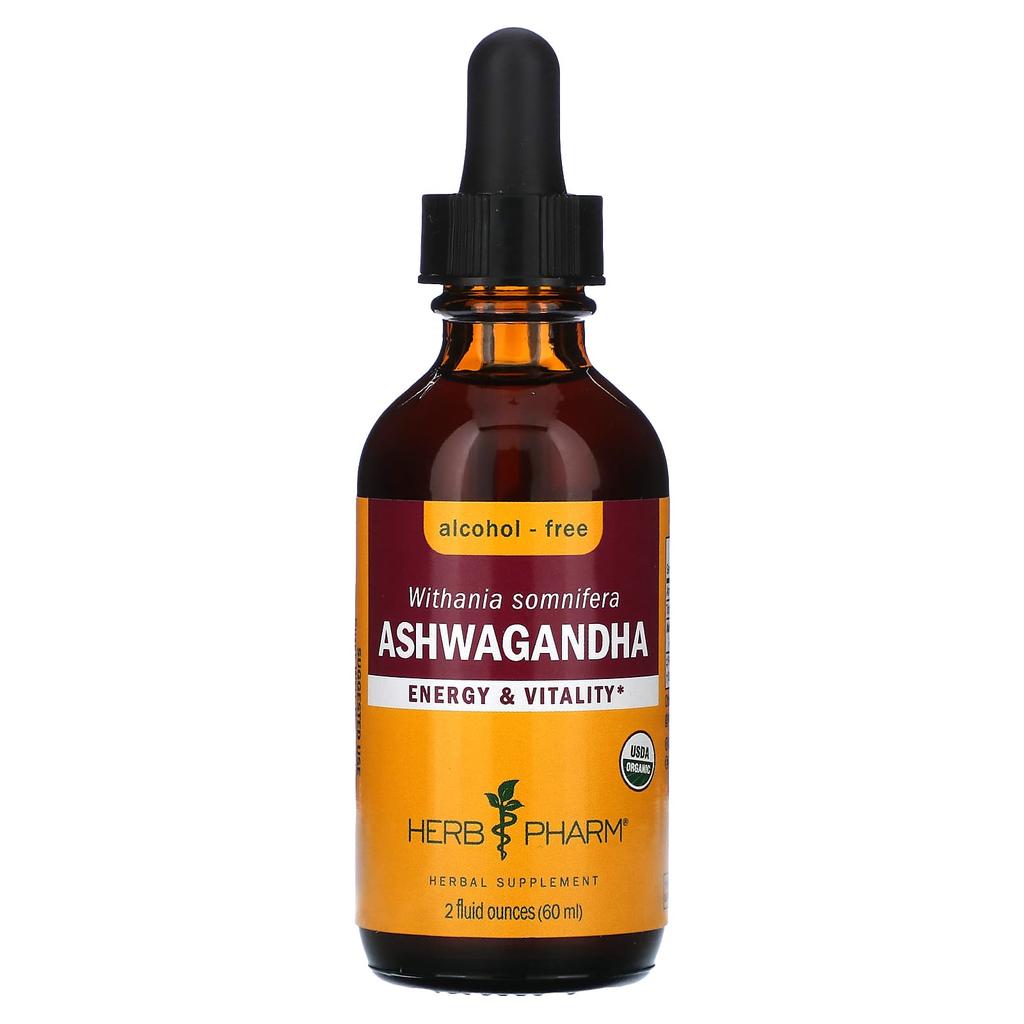 Herb Pharm, Ashwagandha, Alcohol Free, 2 fl oz (60 ml)
