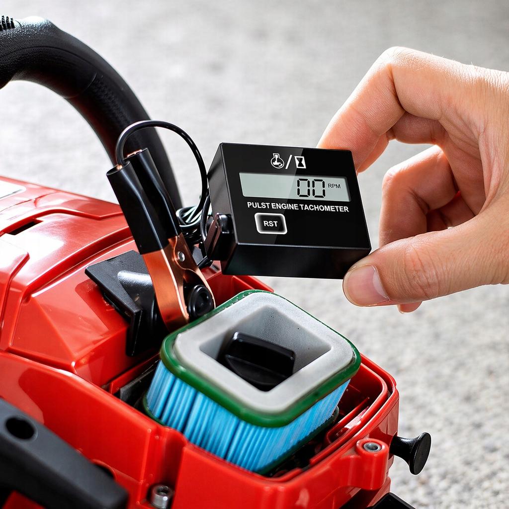 Tachometer, Chainsaw Revolutions Meter, RPM Gauge for Small Engines