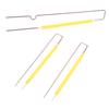 10Pcs 3V Led Filament Bulb Lamp Parts Ceramic Spot Welding Filament Wire