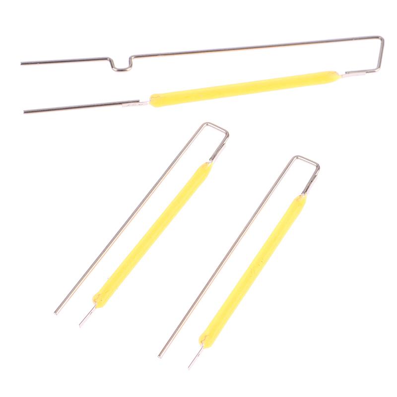 10Pcs 3V Led Filament Bulb Lamp Parts Ceramic Spot Welding Filament Wire
