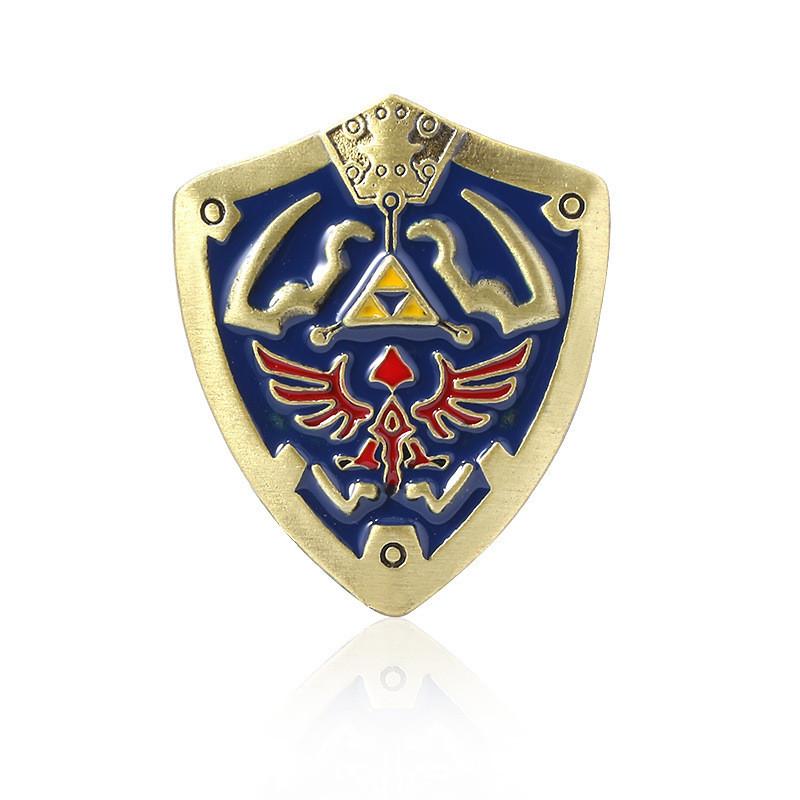 The Legend Of Zelda Skyward Sword Gem Brooch Alloy Decorative Accessory For Fans Style 8