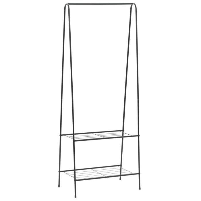 VidaXL Portant 59 x 35 x 150 cm Noir