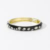 Enamel Vintage Cloisonne Bangle Traditional Chinese Chinese Flower Bangle Ethnic Classic Women's Hand Bracelet Jewelry Gifts