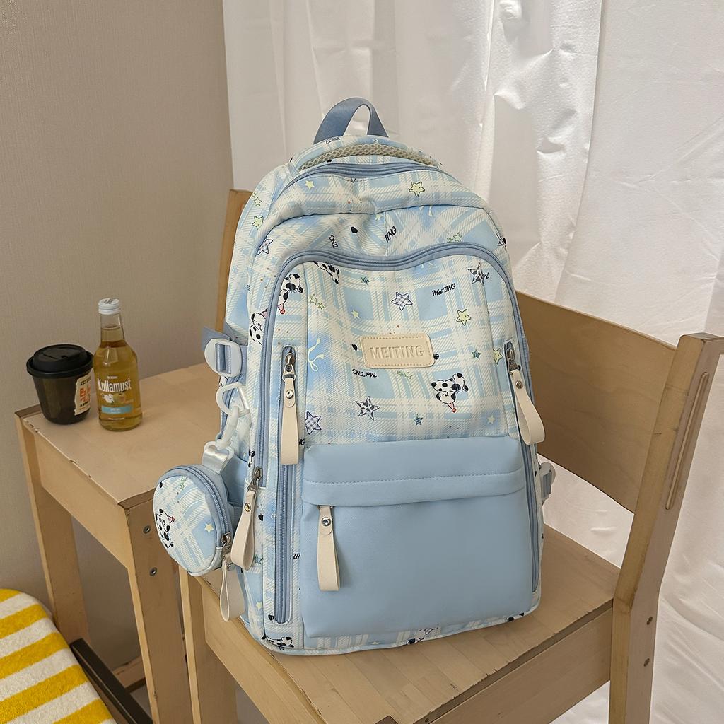 Zaino scolastico cartone animato ins carino stella zaino borsa femminile design di nicchia grande capacità zaino scolastico per studenti moda zaino versatile