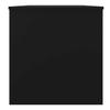 Coffee Table Black 102x50x52.5 Cm Particleboard