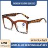 Photochromic Anti-Blue Light Women's Large Frame Reading Glasses - European & American Design