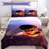 3pcs Puss In Boots Bedding Set Duvet Cover Closure Includes 1 Duvet Cover & 2 Pillowcases, Soft and Comfortable for All Seasons.