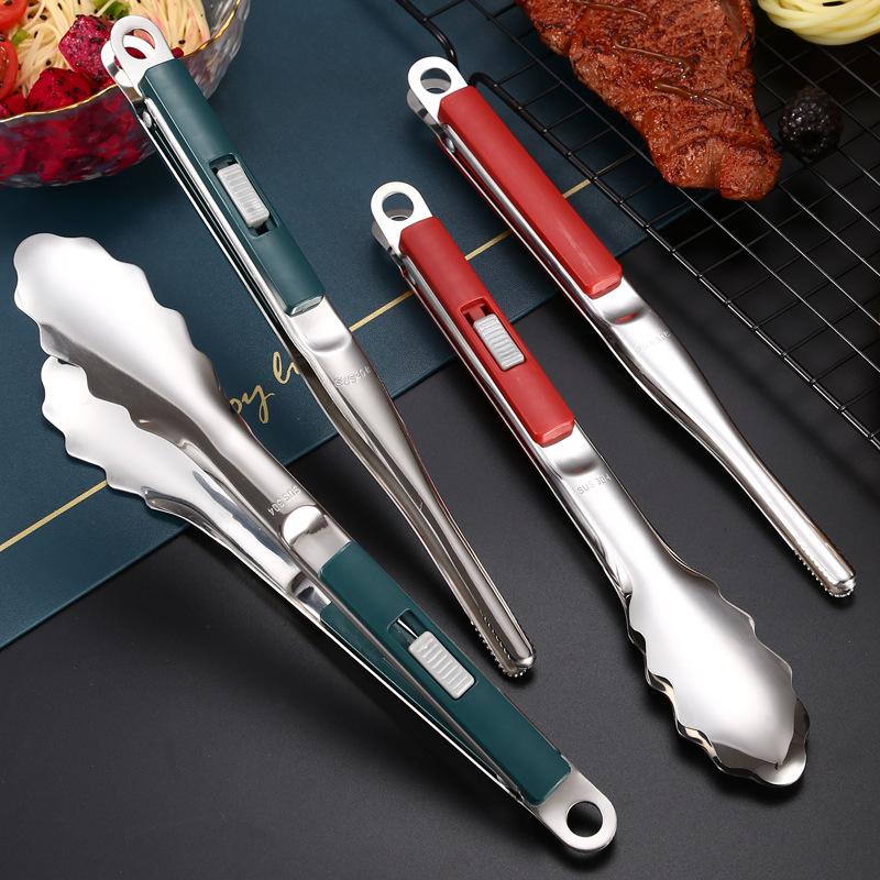 304 Stainless Steel Multi-Purpose Kitchen Tongs
