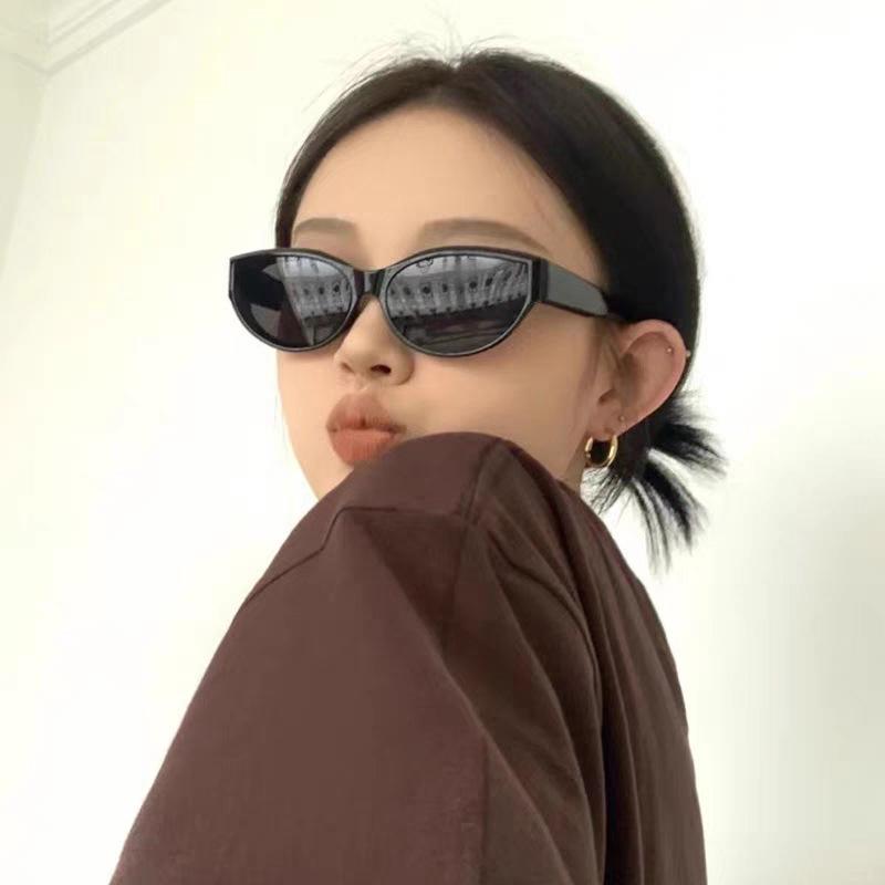 Creative Homewares Women's High Quality Sunglass Cat Eye Shape Uv Protection Sunglasses For European American Glass