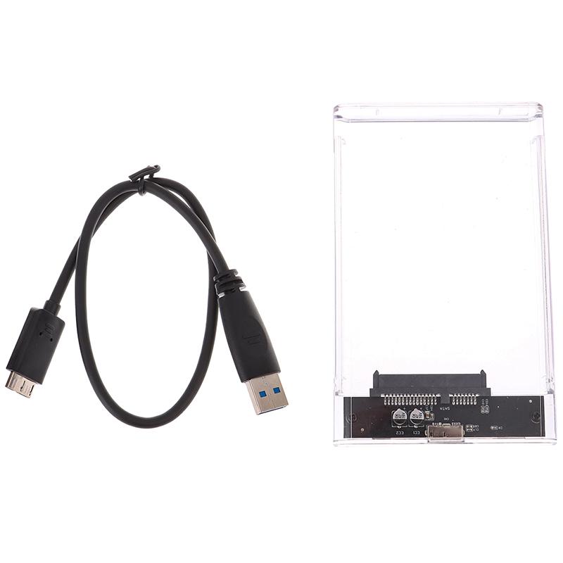 2.5'' Usb 3.0 To Sata Ssd Hdd Hard Drive Disk External Case Enclosure