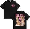 Singer Bad Gyal Album Tour Merch Tshirts Fashion Hip Hop High Street T Shirts Men Women Vintage Summer Tops 100 Cotton Tshirt