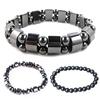 Unisex Magnet Beads Elastic Rope Stone Bracelet Fashion Jewelry for Daily Life