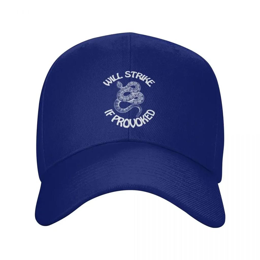 Will Strike if Provoked Rattlesnake - Union Strong Baseball Cap Snapback Cap sun hat Caps Male Women's