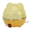 Cuoci Uova Rapido 350W Capacità 7 Uova PP Portatile Macchina per Uova Sode per Casa Stanza Universitaria Ufficio Giallo