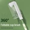 Retractable Multi-purpose Bottle Cleaning Brush with Long Handle