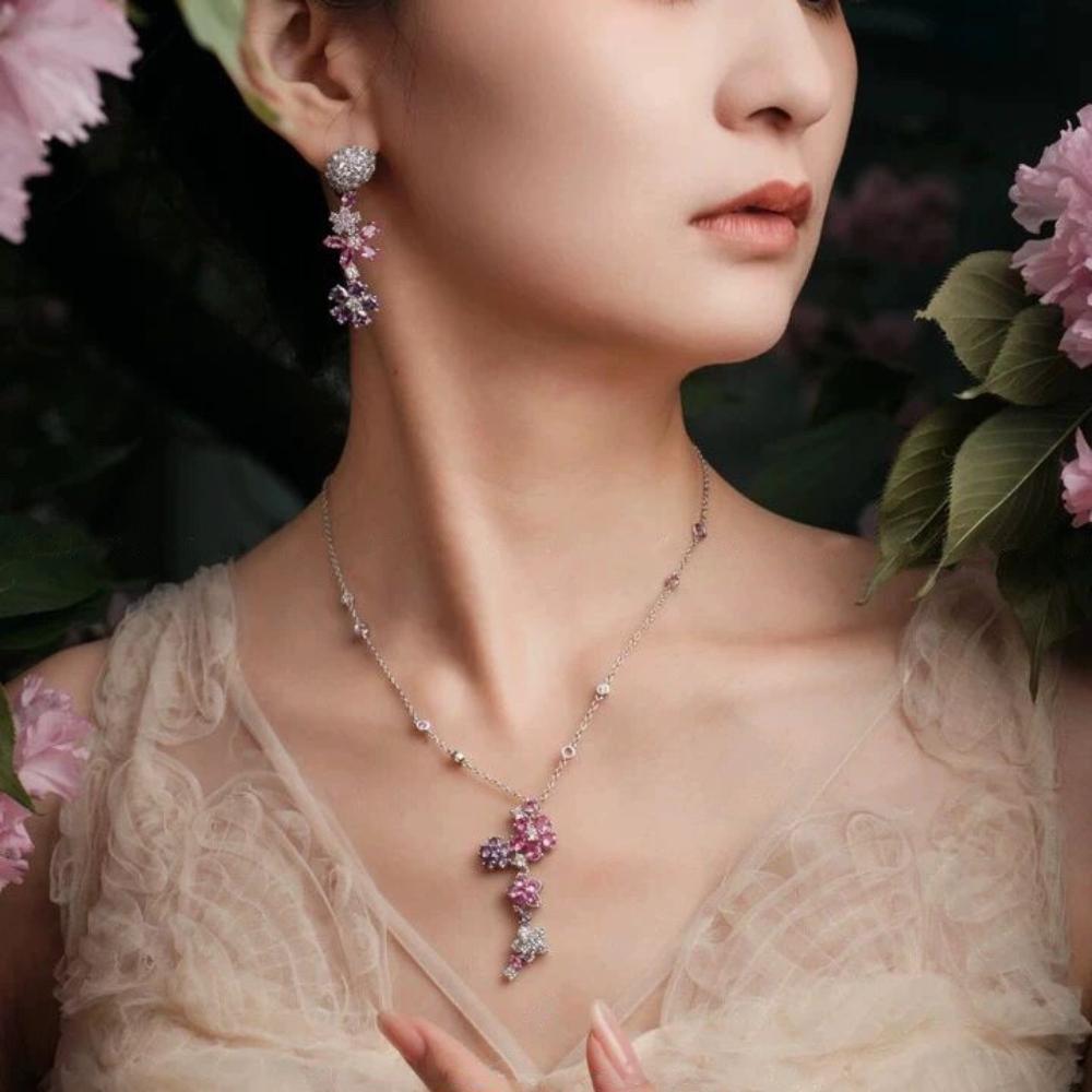 Midsummer Night's Dream Necklace Does Not Fade Female Sunflower Butterfly Necklace