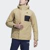 Adidas Down Jackets Unisex Light Khaki Hooded Moderate Other H20771