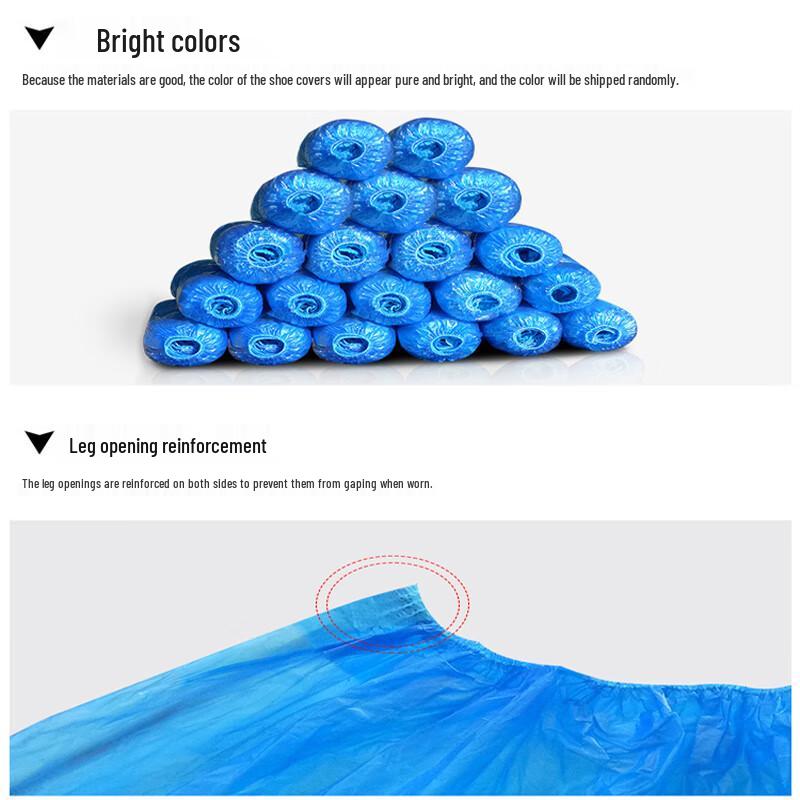 Xirunjia Large Disposable Shoe Covers