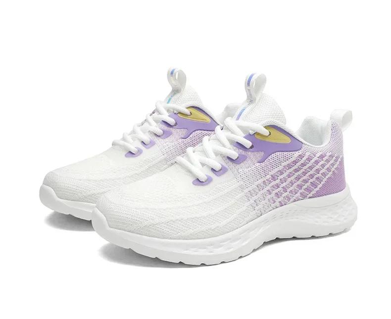 Fashion Sneakers Women Running Shoes 2024 New Comfortable Mesh Shoes for Women Breathable Lightweight Walking Workout Tenis De Mujer