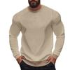 DICIFY Men's Fashion Casual Autumn Winter Long Sleeve O-Neck Blouses & Shirts