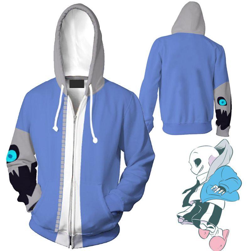 Παιχνίδι Undertale Sans 3D Φούτερ Cosplay Ζακέτα Μαλακό Άνετο Σχέδιο Για Όλους