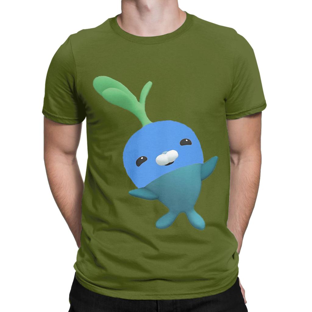 Ooctonauts Blue Turnip Novelty 100 Cotton Tshirt Ooctonauts Tees Tops For Unisex