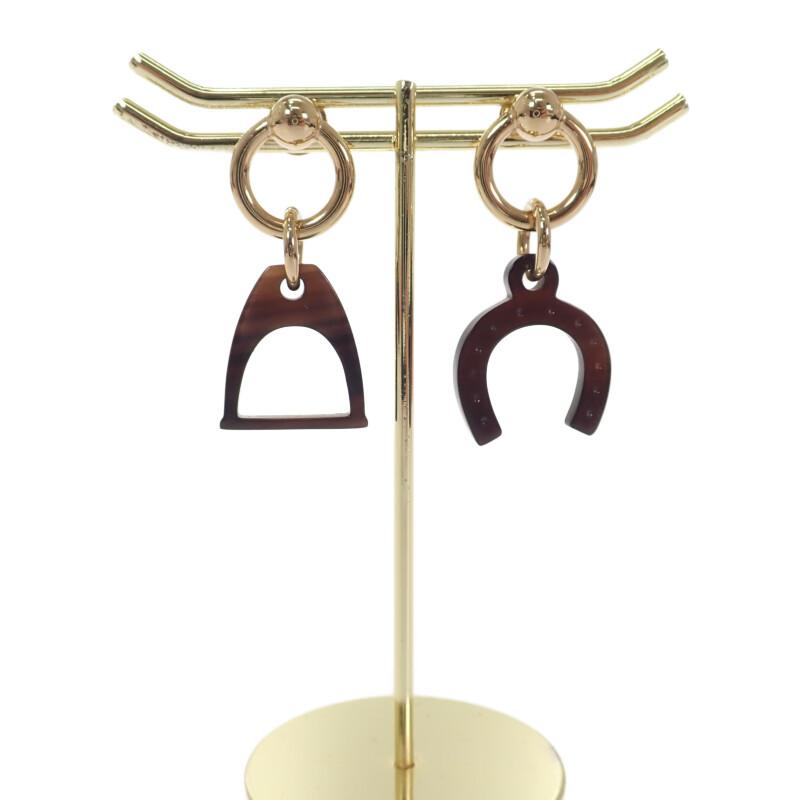 HERMES   Pierce Brown metal/Buffalo Horn Women