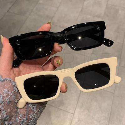 Retro Y2K Stil Kleine Quadratische Sonnenbrille Damen Katzenaugen Sonnenbrille Mode Schutzbrille Herren Punk Sport Sonnenbrillen