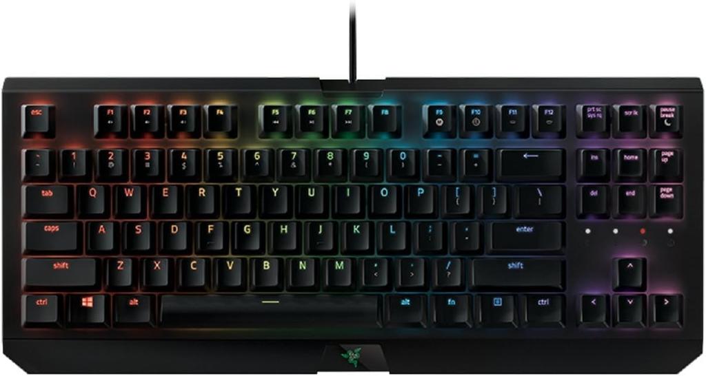 BlackWidow X Tournament Edition Chroma Tenkeyless Gaming Englische Tastatur, Layout, RZ03-01770100-R3M1 [Gebraucht]