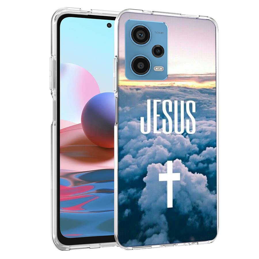 God Jesus Pray Phone Case For Xiaomi Poco X7 X5 X6 F6 Pro F7 Ultra M5S X3 M6 M5 X4 F4 GT Mi F5 F3 M3 TPU Soft Cover Capa Cute Fu