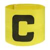 LIOOBO Captain America Soccer Adjustable Kids Soccer Yellow Armband, C-Word Logo, Badge,
