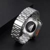 Glass Case+Metal Stainless Steel Strap For Apple Watch S11 S10 42mm 46mm 45mm 44mm 41mm 40mm iWatch Series 11 10 9 8 7 6 5 4 se