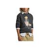 Polo Ralph Lauren Polo Bear Cartoon Pattern Pullover Crew Neck Long Sleeve Kids tops 323979490-001