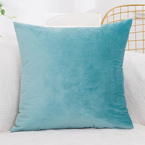 Solid Velvet Pillow Cushion Cover Home New Year Decorative 40*40/45*45/50*50/55*55/60*60cm Kussenhoes Housse De Coussin Cojines