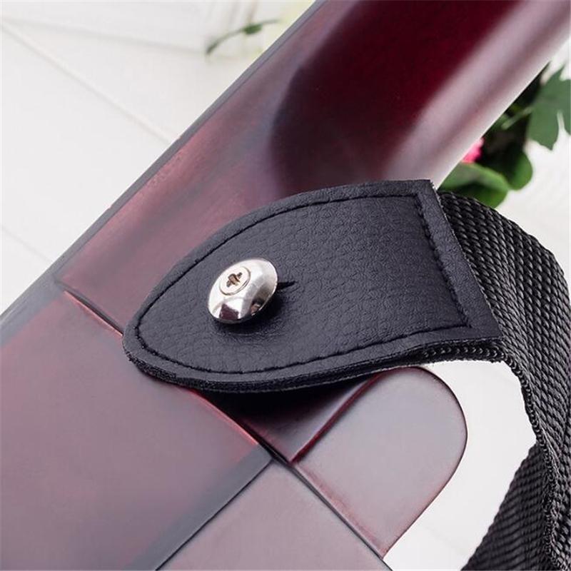 5PCS 68cm-125cm Universal Guitar Strap Adjustable Nylon Guitar Belt with PU Leather Ends for Folk Wooden Classical