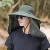Neck Protection Men Sun Hat Big Brim Fisherman Hat Casual Women Visor Cap  Hiking