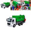 Plastic Garbage Truck Toy For Boys With Lights And Sound For Kids Play And Education
