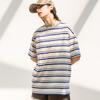 EDENIK Resort Striped Short Sleeve T-Shirt_Blue