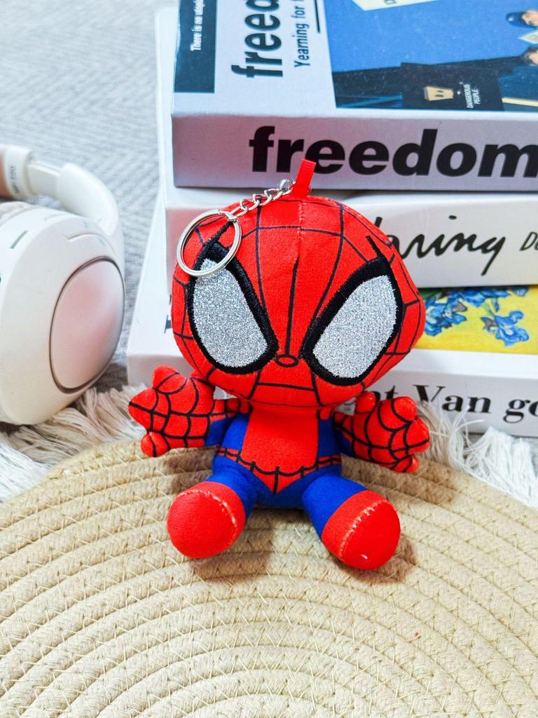 Spider-Man Upside-Down Pendant Keychain Doll