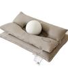 Cotton Double Layer Neck Support Pillow Side Sleepers Comfortable Bedding Core Home Hotel Use