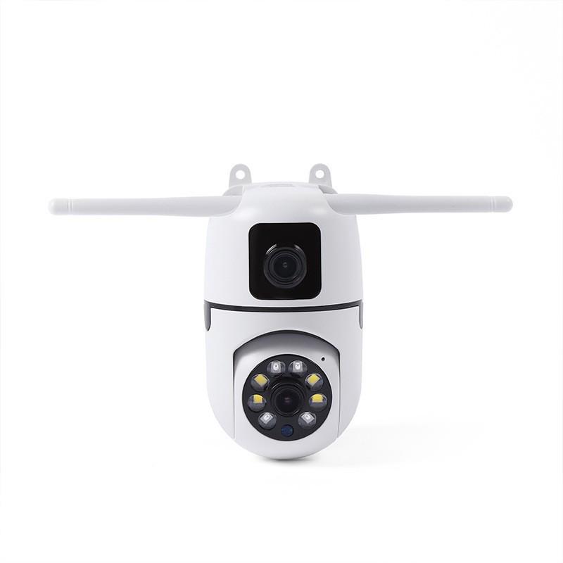 360° Dual-Lens WiFi Home Surveillance Camera HD 2MP