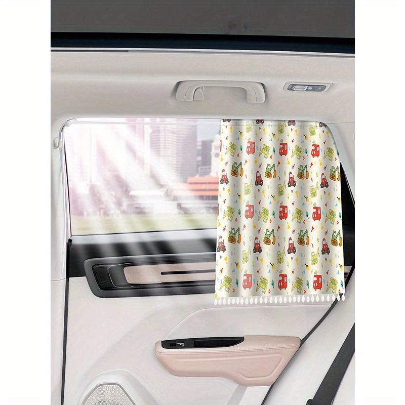 1 Pc Car Sunshade Curtain, Car Privacy Window Curtain, Sunshade with Suction Cups for Car Sun Protection